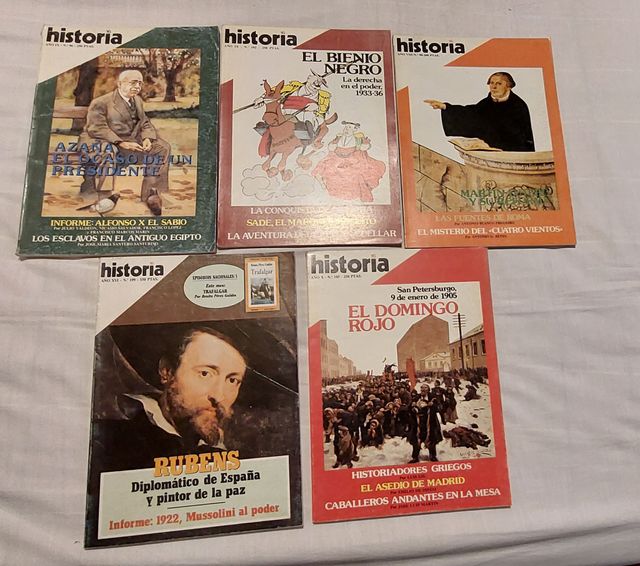 Coleccionismo: Revistas Historia 16, 1977 a 1992