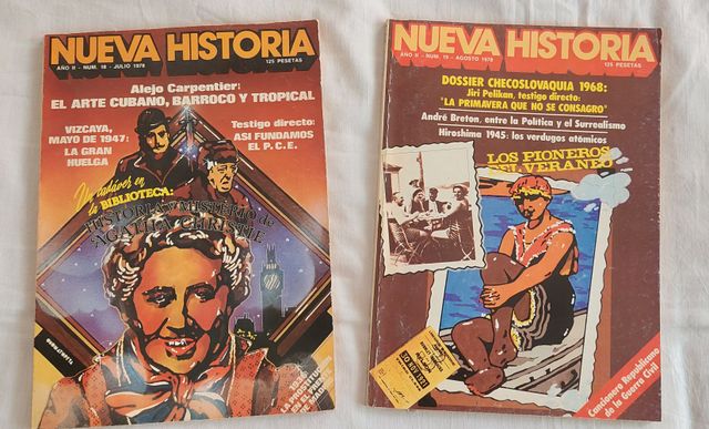 Coleccionismo: Revistas Nueva Historia, año 1978