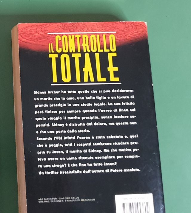 Il controllo totale David  B.Ford 1997 Mondadori