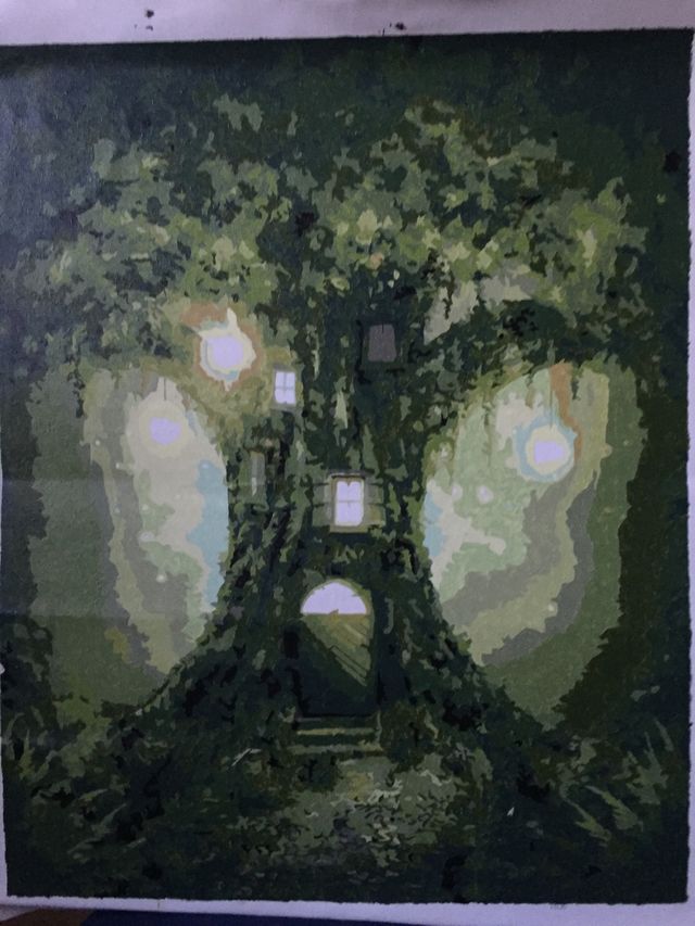 Quadro dipinto a mano