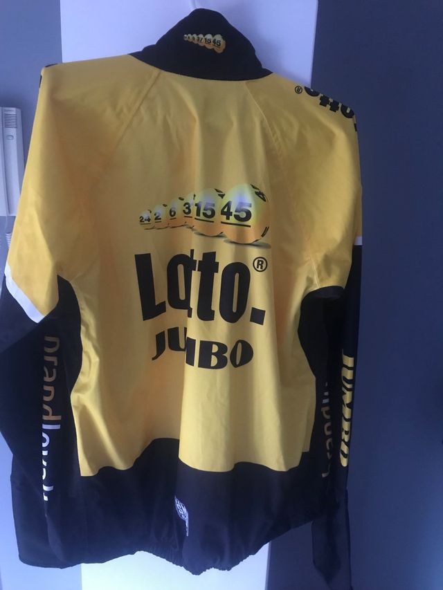 Chubasquero cortavientos Lotto-Jumbo NUEVO