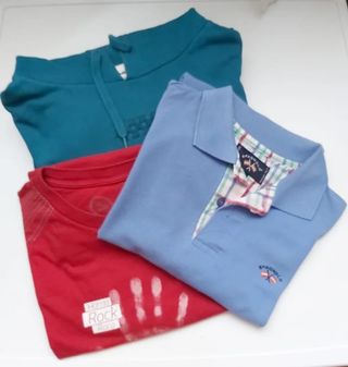  Sudadera Vans y 2 camisetas talla S