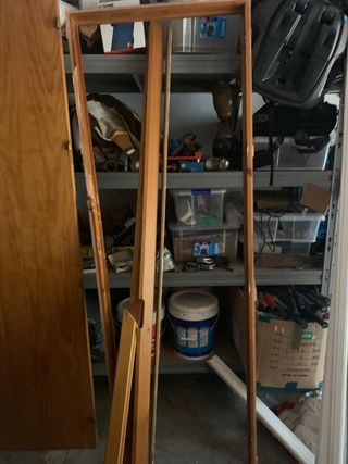 Puerta de paso madera pino maciza 