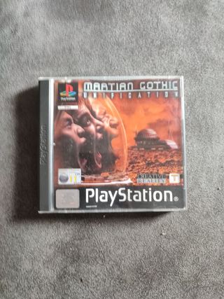 martian gothic unification psx pal españa