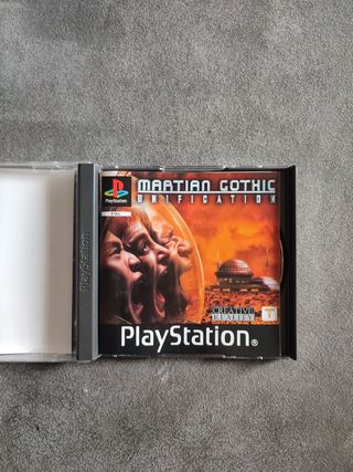 martian gothic unification psx pal españa