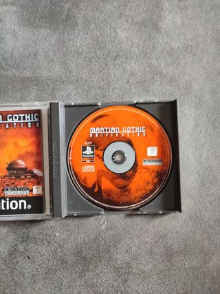 martian gothic unification psx pal españa
