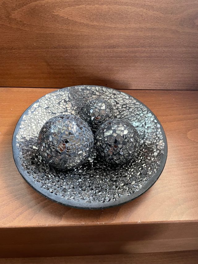 Decoración de cristal y cerámica