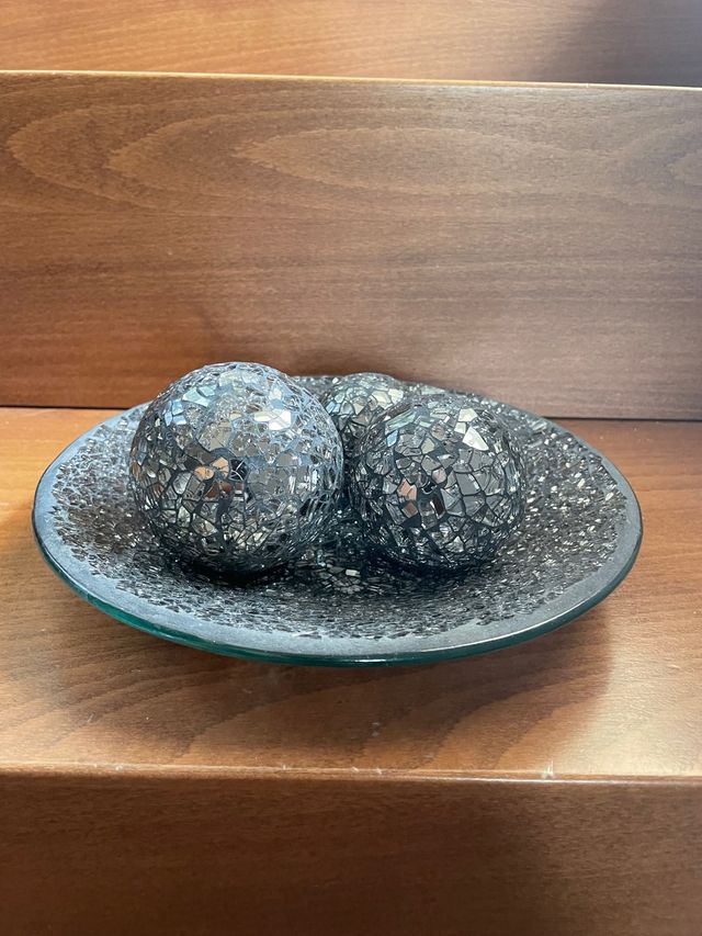 Decoración de cristal y cerámica