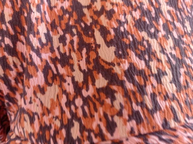 Blusa estampada con volante