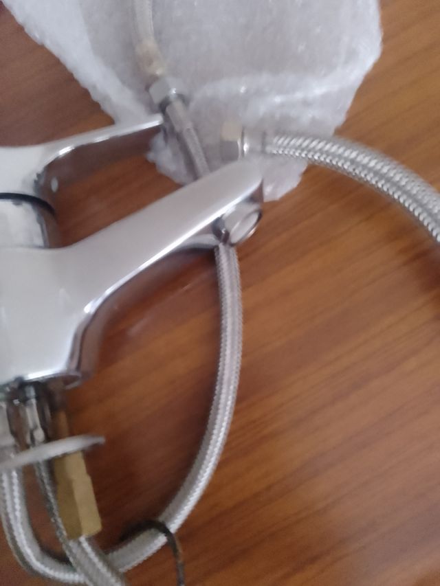 MONOMANDO ACERO BAÑO