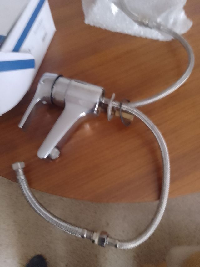 MONOMANDO ACERO BAÑO