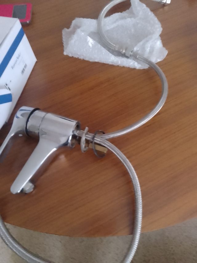 MONOMANDO ACERO BAÑO