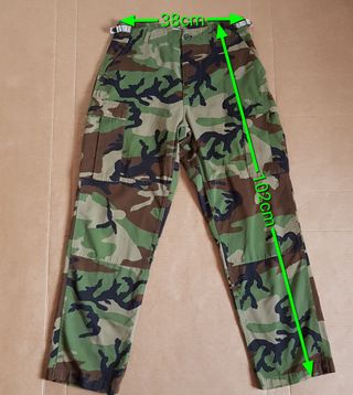 Pantalón Camuflaje Mil Tec. Talla S