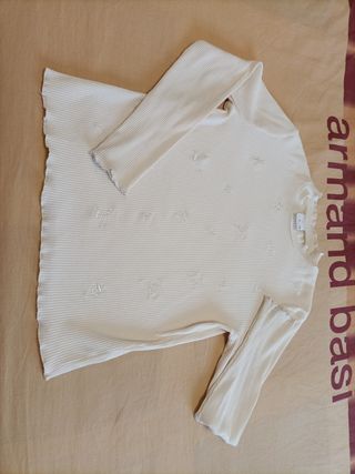 Peto y jersey de Zara