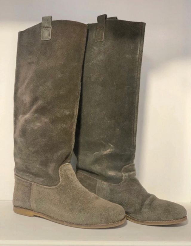 Botas de ante camperas