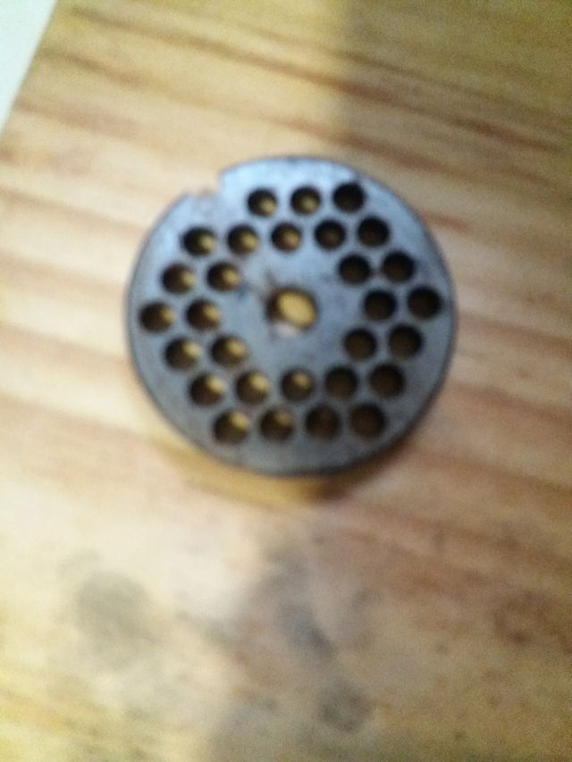 Picadora de carne vintage.