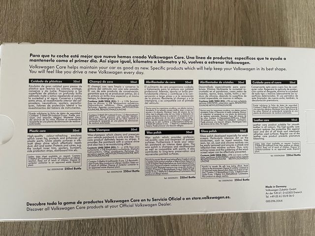 Estuche de productos de limpieza 