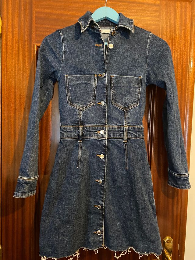 Vestido vaquero Zara Xs