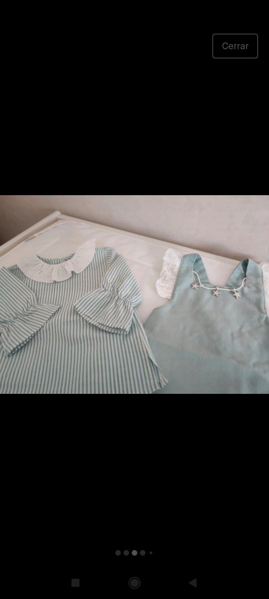 Oferta!! Conjunto Pichi Pilar Batanero talla 5