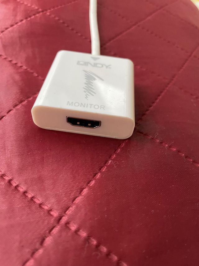 Adaptador mini display port a HDMI