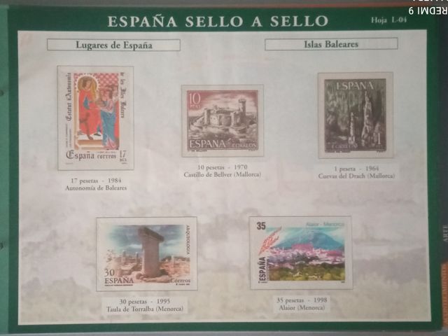 Colección España sello a sello