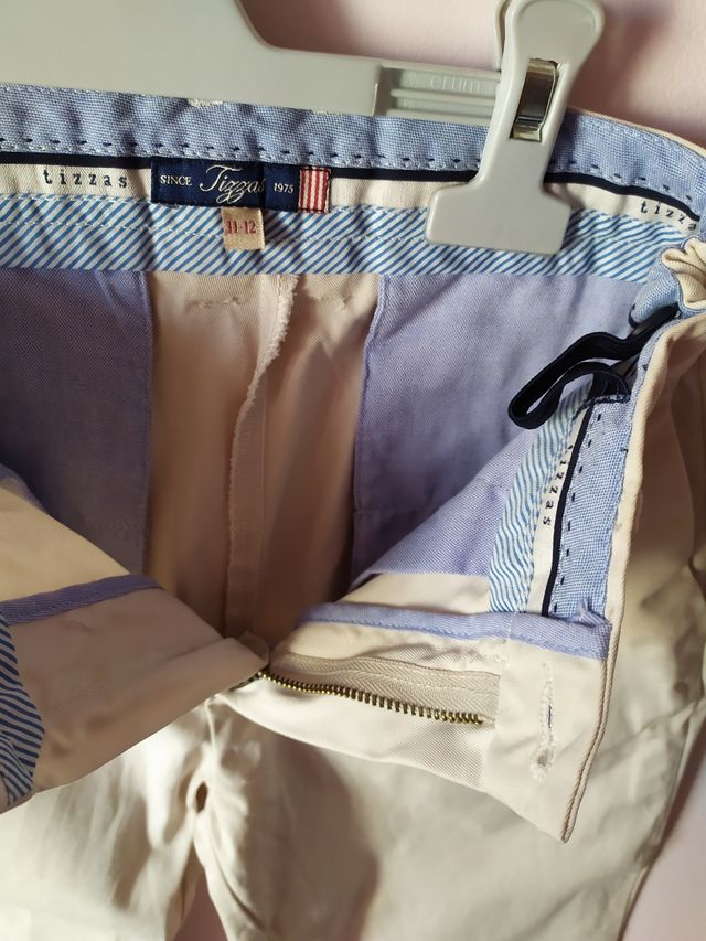 Americana azul TIZAS T 9 años