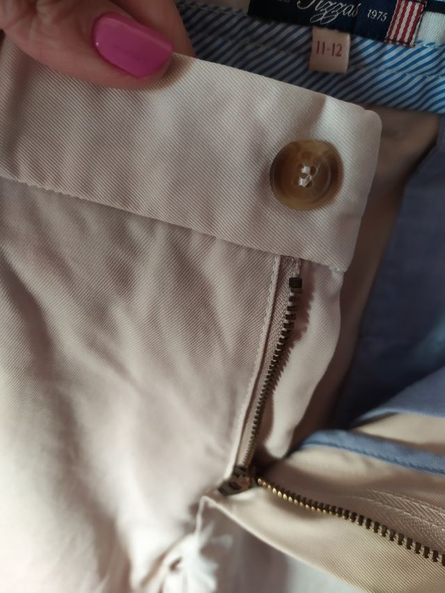 Americana azul TIZAS T 9 años