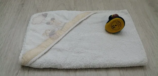 Toalla baño con capucha para bebé + REGALO