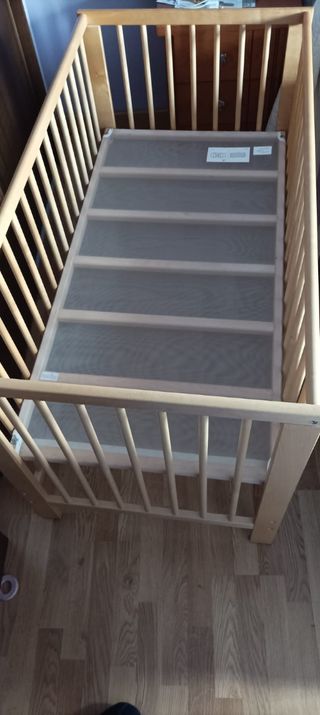 Cuna Ikea más colchón 