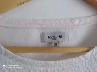 Jersey blanco de Fórmula Joven 