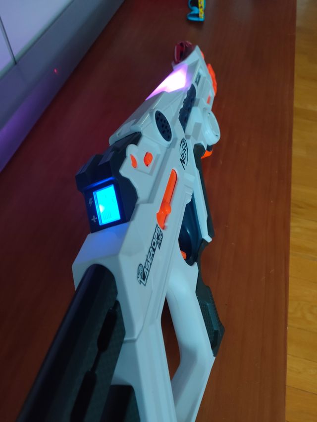 mitralleta con luz i sonido