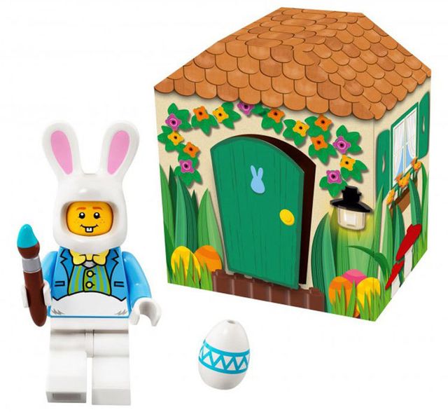 Cabaña del conejo de Pascua Lego 5005249
