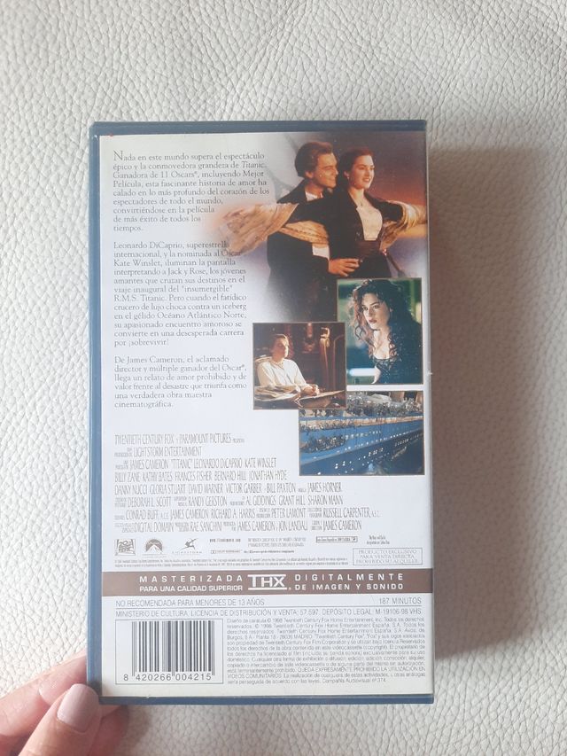 VHS de Titanic