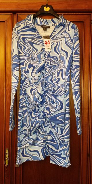 Vestido manga larga