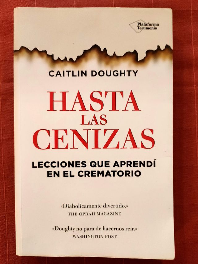 Libro "Hasta las cenizas"