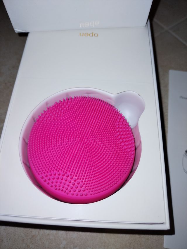 Limpiador, masajeador facial