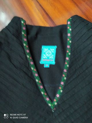 Camisa/Blusa negra de Amarti.Vintage