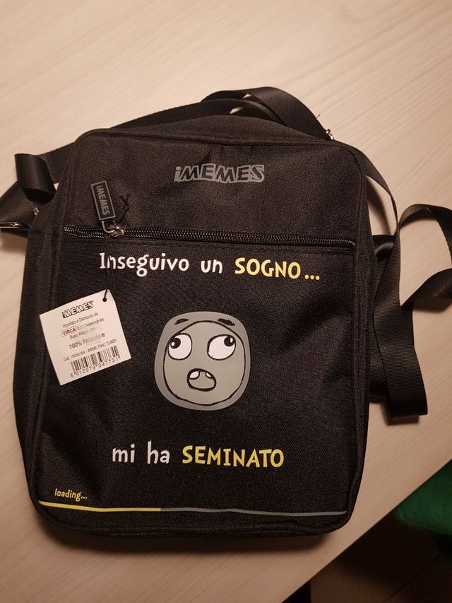 Borsa per ragazzo. Idea regalo Natale.