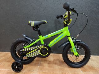 Bicicleta infantil Umit 12" verde