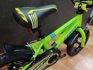 Bicicleta infantil Umit 12" verde