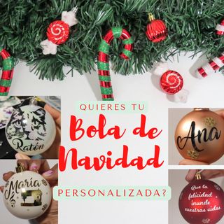 Bola de Navidad personalizada