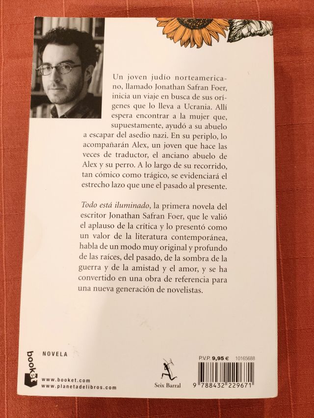 Libro "Todo está iluminado"