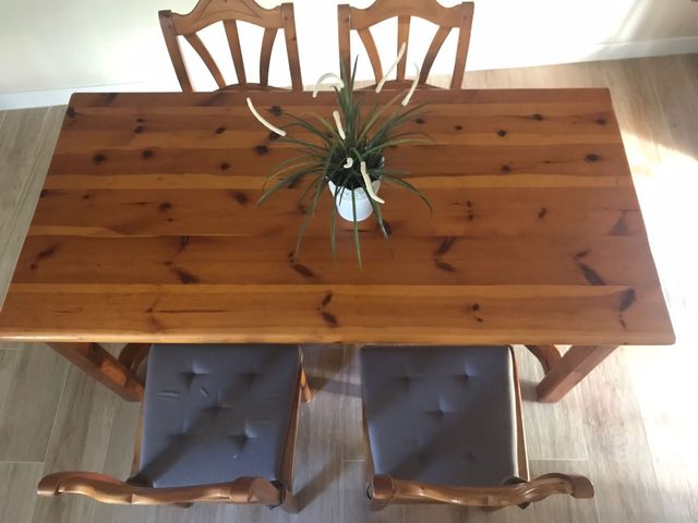 Mesa de madera de Pino Macizo