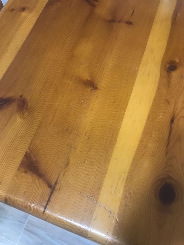Mesa de madera de Pino Macizo