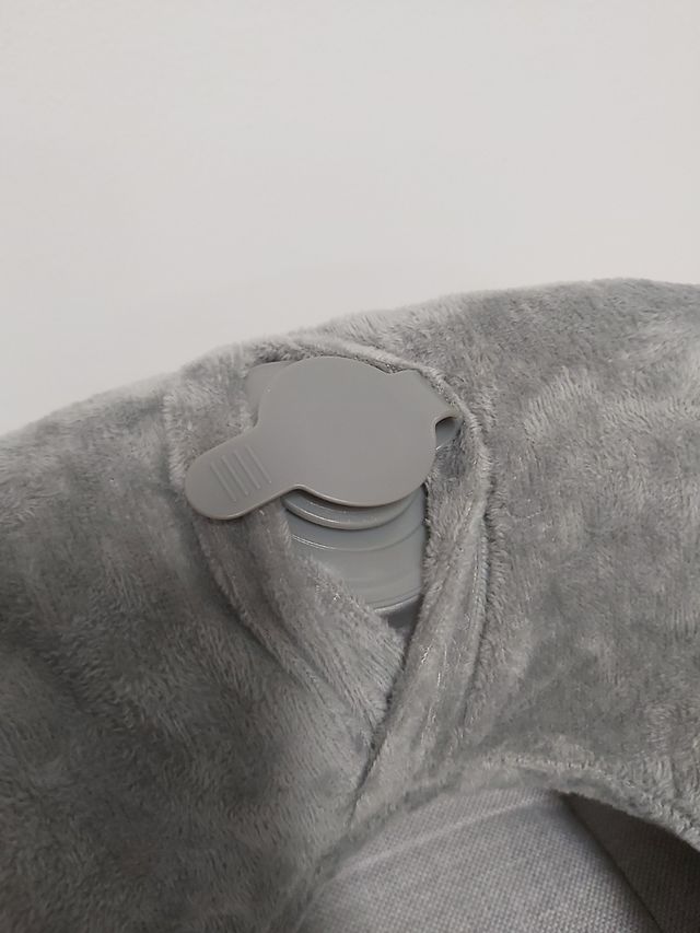 Almohada inflable para viaje + Antifaz