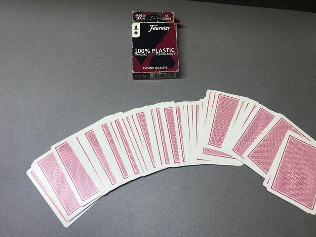 Baraja cartas poker plástico fournier original