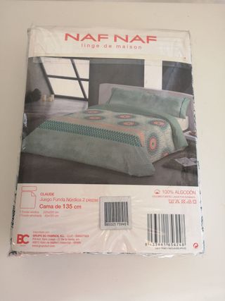 Funda nórdica+funda de almohada cama 135cm