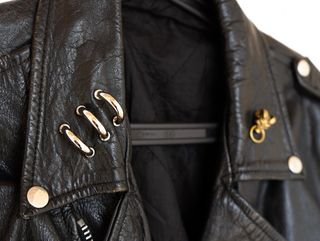 cazadora cuero hombre, custom M-L