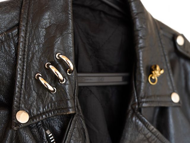 giacca in pelle da uomo, personalizzata M-L