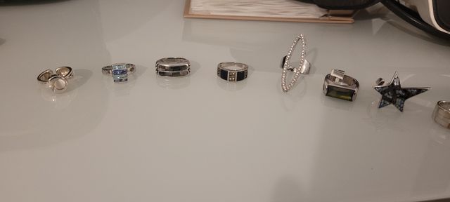anillos plata